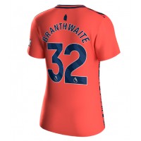 Camisa de Futebol Everton Jarrad Branthwaite #32 Equipamento Secundário Mulheres 2023-24 Manga Curta